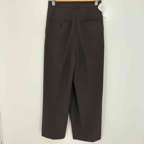 ビューティーアンドユースユナイテッドアローズ BEAUTY & YOUTH UNITED ARROWS 25aw ポプリン 2タック ラップパンツ ―ウォッシャブル― レディース JPN:S