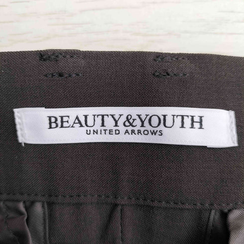 ビューティーアンドユースユナイテッドアローズ BEAUTY & YOUTH UNITED ARROWS 25aw ポプリン 2タック ラップパンツ ―ウォッシャブル― レディース JPN:S