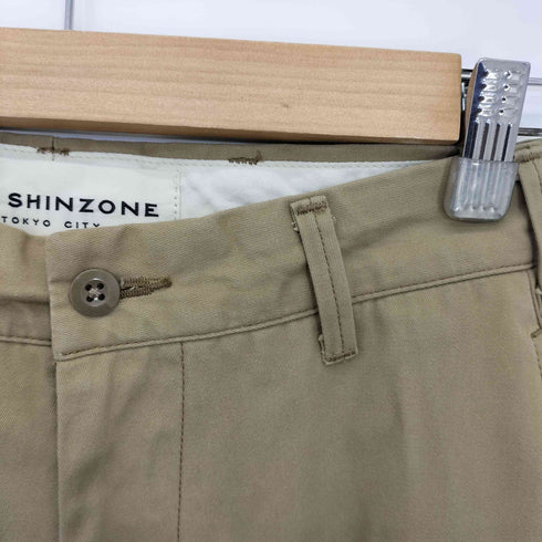 ザシンゾーン THE Shinzone WASHED HIGH WAIST CHINO PANTS レディース 32