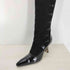 マノロブラニク MANOLO BLAHNIK スエードロングブーツ レディース JPN:37