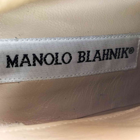 マノロブラニク MANOLO BLAHNIK スエードロングブーツ レディース JPN:37