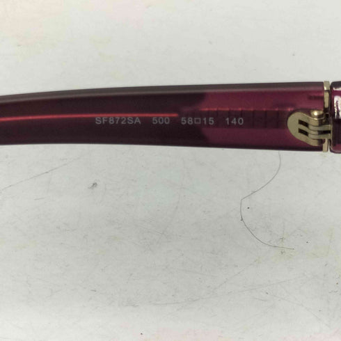 サルヴァトーレフェラガモ Salvatore Ferragamo イタリア製 レオパード 花柄 UVカット サングラス レディース