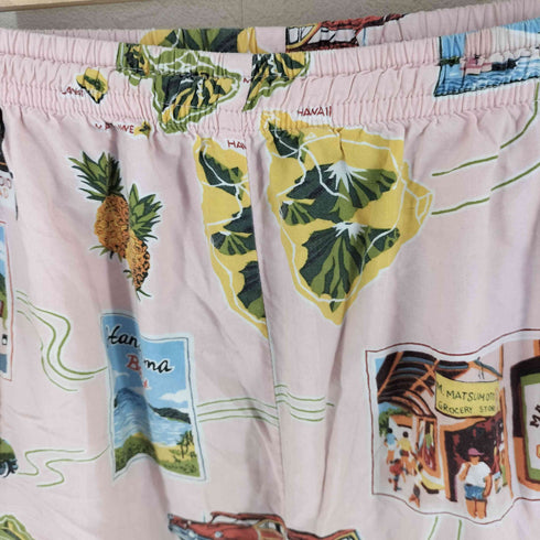 ゴーベアフット GO BareFoot USA製 ハワイ柄 ショート パンツ メンズ CONTROL