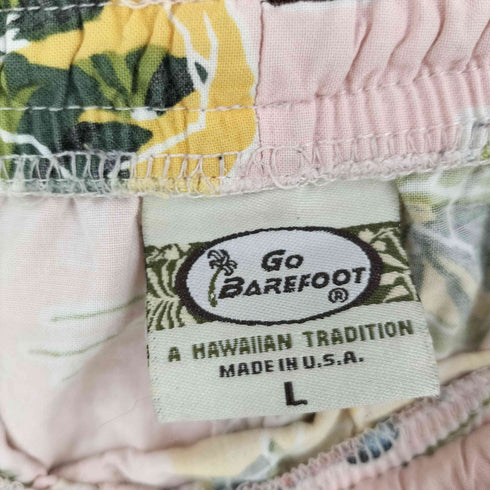 ゴーベアフット GO BareFoot USA製 ハワイ柄 ショート パンツ メンズ CONTROL