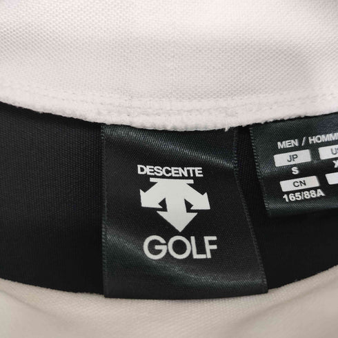 デサントゴルフ descente GOLF リサイクル ポリエステル スムース切り替え モックネック シャツ メンズ JPN:S