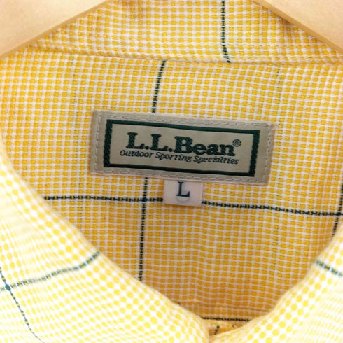 エルエルビーン L.L.Bean チェック ボタンダウンシャツ メンズ import:L