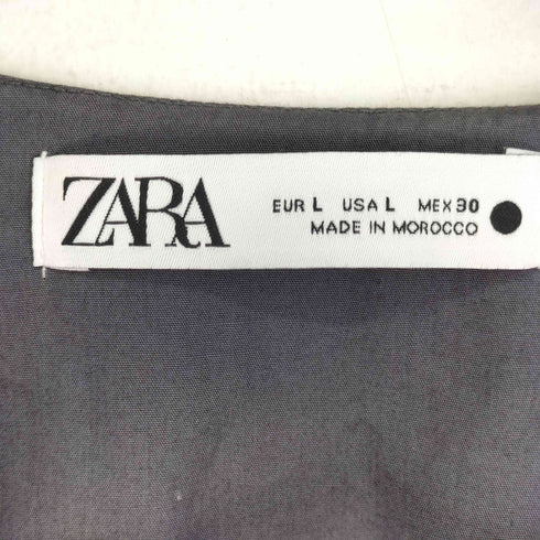 ザラ ZARA L/S デザインブラウス レディース import:L