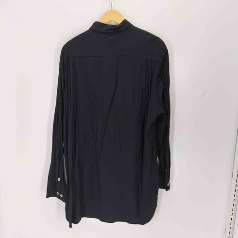 ヨウジヤマモトプールオム Yohji Yamamoto POUR HOMME プリーツスリーブロングシャツ メンズ JPN:M