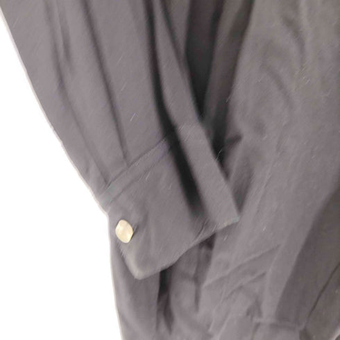 ヨウジヤマモトプールオム Yohji Yamamoto POUR HOMME プリーツスリーブロングシャツ メンズ JPN:M