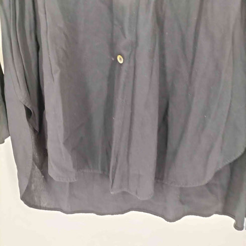 ヨウジヤマモトプールオム Yohji Yamamoto POUR HOMME プリーツスリーブロングシャツ メンズ JPN:M