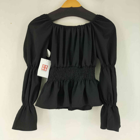 L/S デザインブラウス Y2K レディース