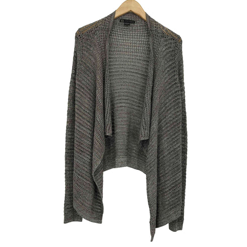 アルマーニエクスチェンジ ARMANI EXCHANGE ラメ ニット カーディガン レディース S/P