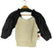 ザラ ZARA 異素材切替 S/S ニットブラウス レディース import:L