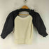 ザラ ZARA 異素材切替 S/S ニットブラウス レディース import:L