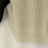 ザラ ZARA 異素材切替 S/S ニットブラウス レディース import:L