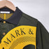 マークアンドロナ MARK&LONA Scope Polo スカル ロゴデザイン ポロシャツ メンズ JPN:44
