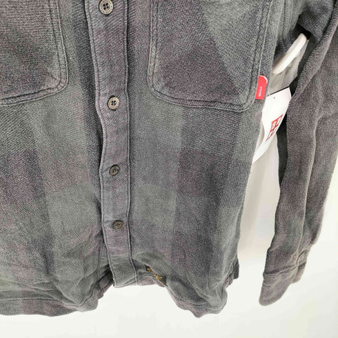 ダブルタップス WTAPS コットン ロングスリーブ チェックシャツ メンズ