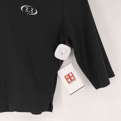 フロントロゴ S/S トップス Y2K レディース