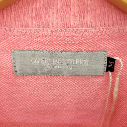 オーバーザストライプス OVER THE STRIPES フロントプリント クルーネック スウェットトレーナー メンズ M