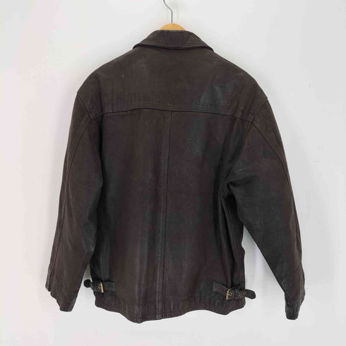 101 Concept ジップアップレザージャケット メンズ JPN:XL