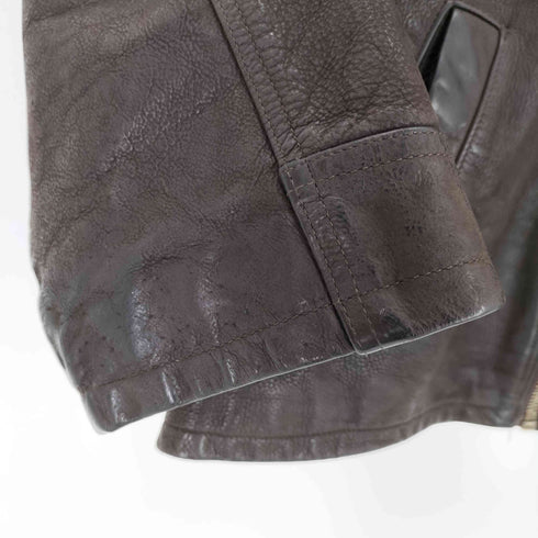 101 Concept ジップアップレザージャケット メンズ JPN:XL