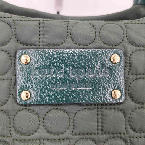 ケイトスペードニューヨーク kate spade NEW YORK ナイロン レザー キルティング マザーズバッグ レディース