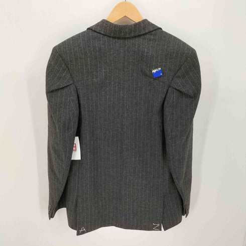 ザラ ZARA ストライプテーラードジャケット メンズ import:S