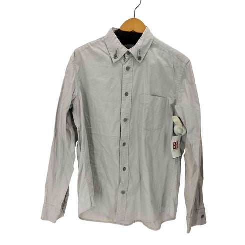 ヨウジヤマモトプールオム Yohji Yamamoto POUR HOMME ジッパーデザインボタンダウンシャツ メンズ JPN:3