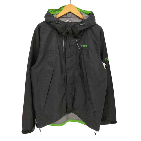 エーグル AIGLE リップストップ ナイロン ライト シェル ジャケット メンズ import:L