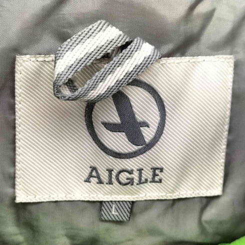 エーグル AIGLE リップストップ ナイロン ライト シェル ジャケット メンズ import:L