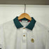 マークアンドロナ MARK&LONA Ruler Polo 総柄 エンボス加工 ロゴエンブレム ポロシャツ メンズ JPN:44