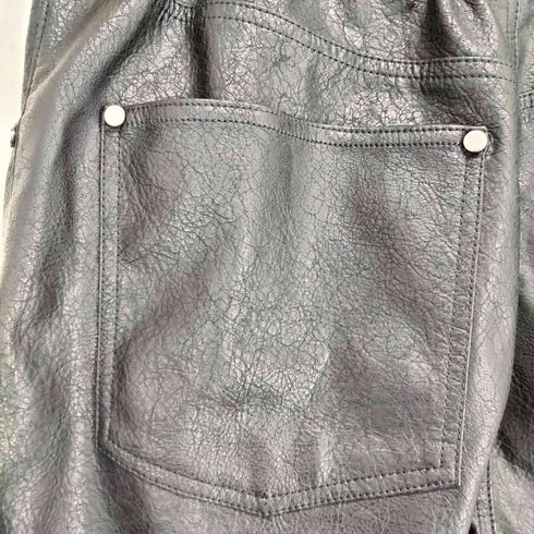 ダンケシェーン Danke Schon 25AW PULEATHER W-KNEE SHORTS メンズ M