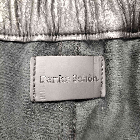 ダンケシェーン Danke Schon 25AW PULEATHER W-KNEE SHORTS メンズ M