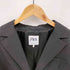 ザラ ZARA ピンストライプ クロップド テーラード ジャケット レディース import:L