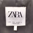 ザラ ZARA ピンストライプ クロップド テーラード ジャケット レディース import:L