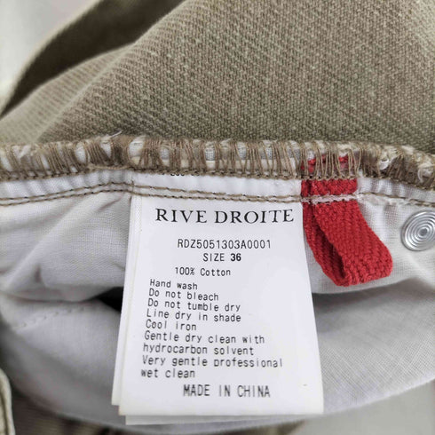リヴドロワ RIVE DROITE MONN.:. ハーフデニム レディース JPN:36