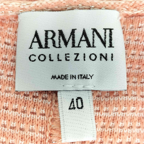アルマーニコレツィオーニ ARMANI COLLEZIONI ラメカーディガン レディース 40