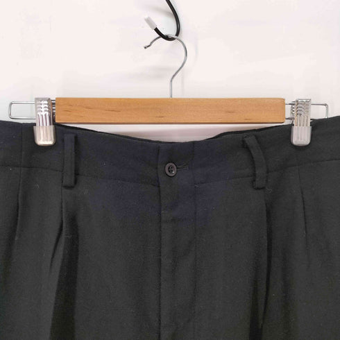 ヨウジヤマモトプールオム Yohji Yamamoto POUR HOMME 00AW オートクチュール期 ウール 2タック テーパード ワイド パンツ メンズ 6