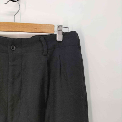 ヨウジヤマモトプールオム Yohji Yamamoto POUR HOMME 00AW オートクチュール期 ウール 2タック テーパード ワイド パンツ メンズ 6
