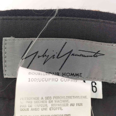 ヨウジヤマモトプールオム Yohji Yamamoto POUR HOMME 00AW オートクチュール期 ウール 2タック テーパード ワイド パンツ メンズ 6