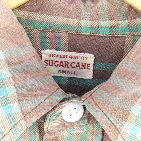 シュガーケーン SUGAR CANE チェックネルシャツ メンズ S