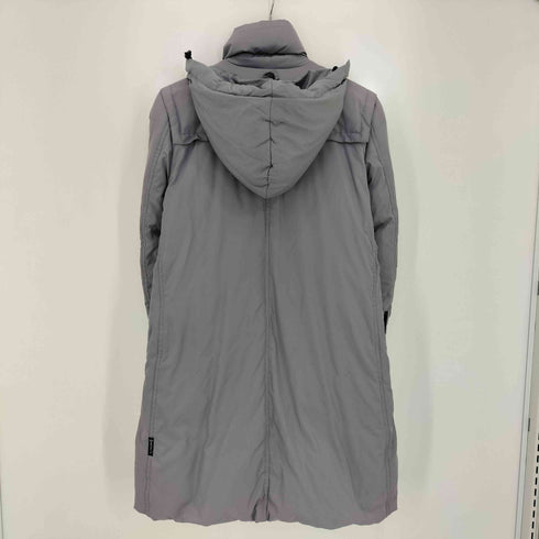 アルマーニジーンズ ARMANI JEANS フード着脱可 トグルボタン ダブルジップ 中綿コート レディース US:6