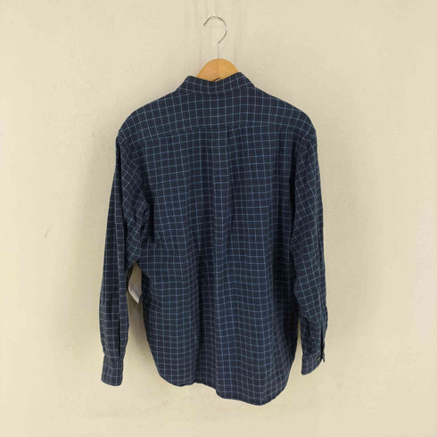 エディーバウアー Eddie Bauer 00S チェック レギュラーカラー シャツ メンズ import:M