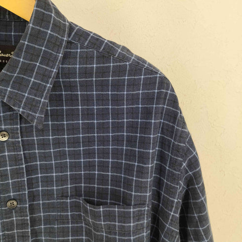 エディーバウアー Eddie Bauer 00S チェック レギュラーカラー シャツ メンズ import:M