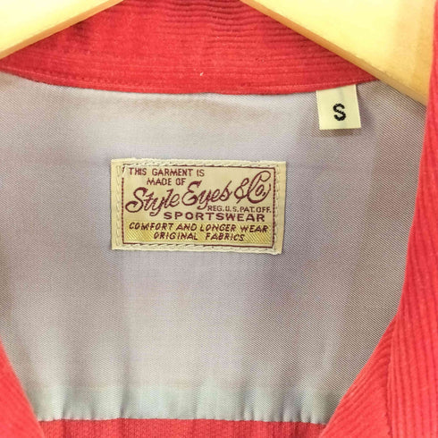 スタイルアイズ Style Eyes CORDUROY SPORTS SHIRT メンズ JPN:S