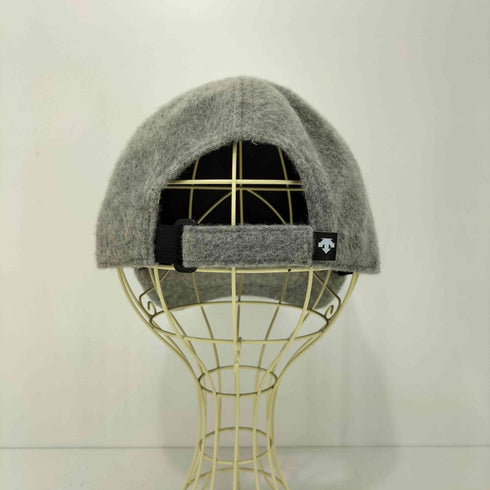 デサントゴルフ descente GOLF ロゴ ラバープリント アジャスター ウール 6パネル キャップ メンズ FREE