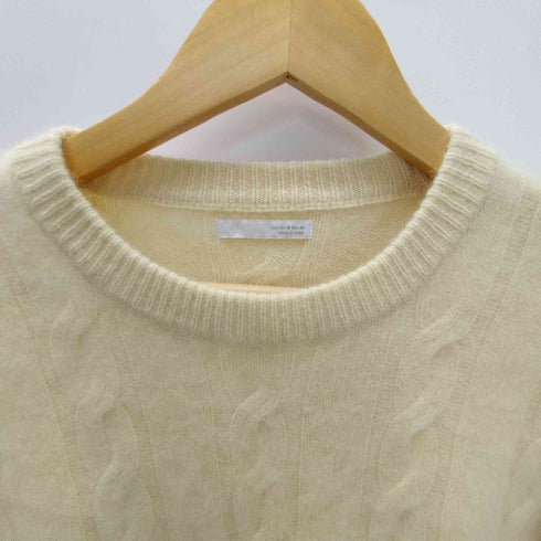ザラ ZARA Brushed Texture Knit Sweater ブラッシュド テクスチャー ケーブル ニット セーター メンズ import:M