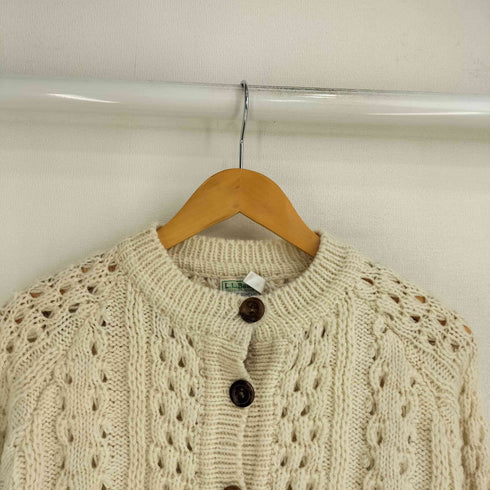 エルエルビーン L.L.Bean 80S アランニットカーディガン レディース import:M