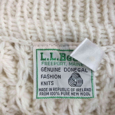 エルエルビーン L.L.Bean 80S アランニットカーディガン レディース import:M
