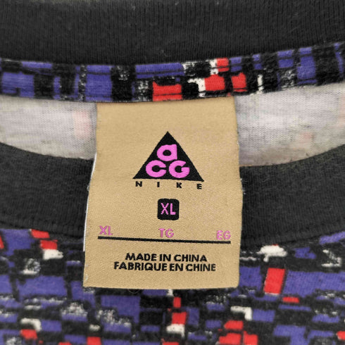 ナイキエーシージー NIKE ACG 22SS PUP/AS M NRG ACG SS TEE 総柄 クルークルーネック S/S Tシャツ メンズ JPN:XL